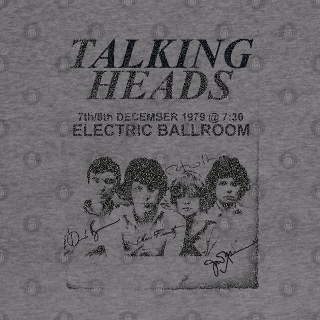 Talking Heads Tshirt by fadinstitute